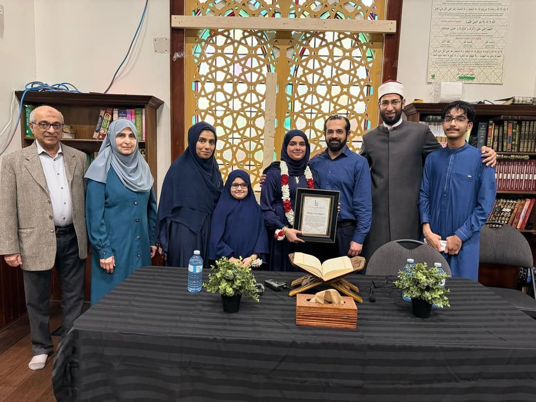 A moment from a Masjid Al Salam program