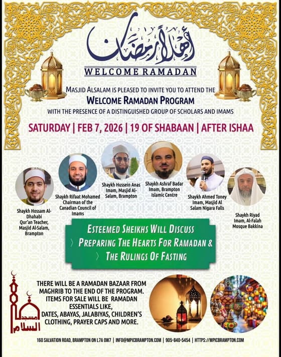 Welcome Ramadan Program